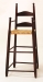 Ladderback High Chair with Cane Seat